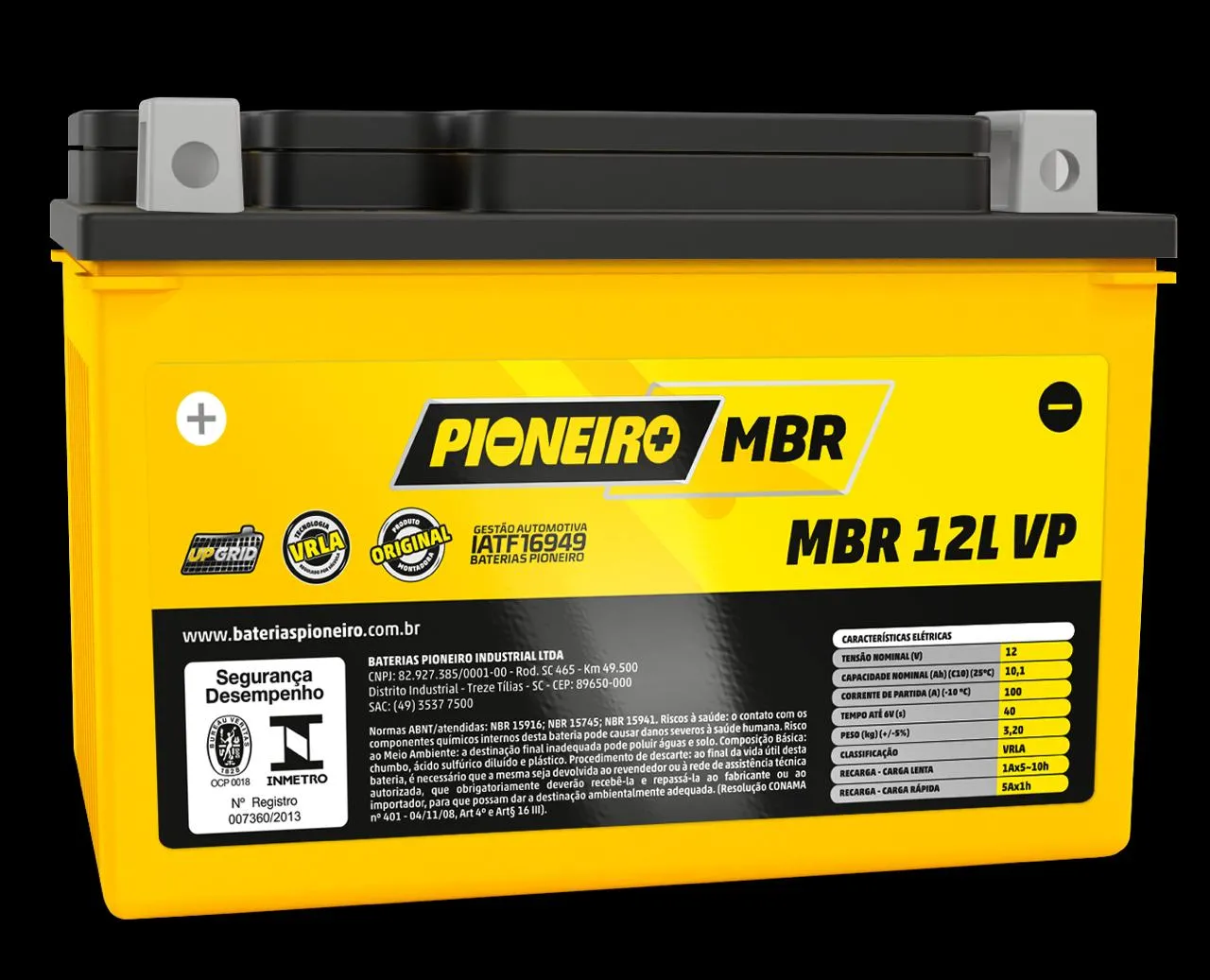 BATERIA MBR 12L VP