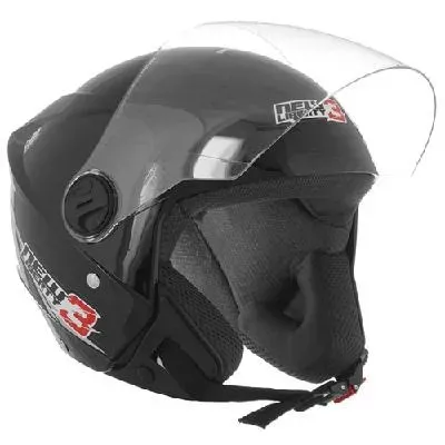 CAPACETE NEW LIBERTY THREE PRETO