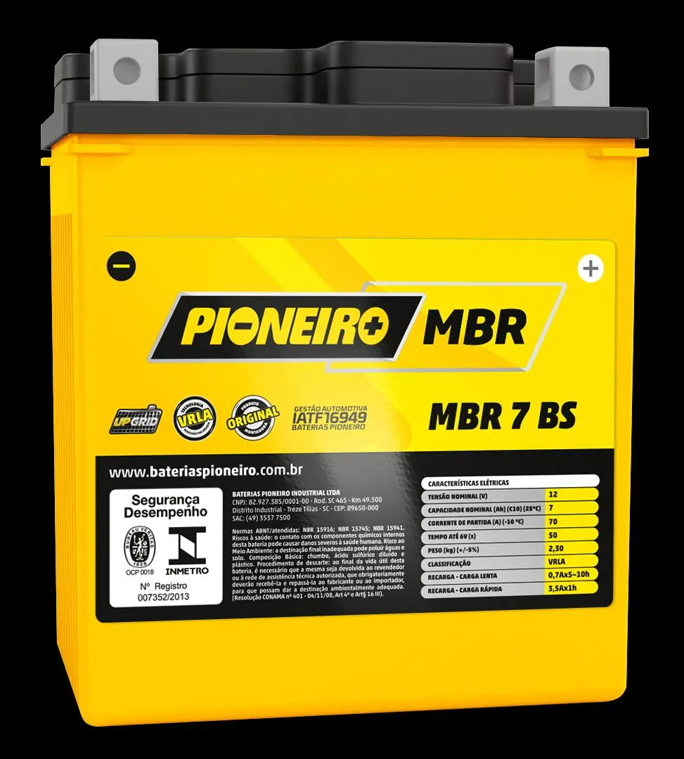 BATERIA CB300/TWISTER/FALCON MBR7BS