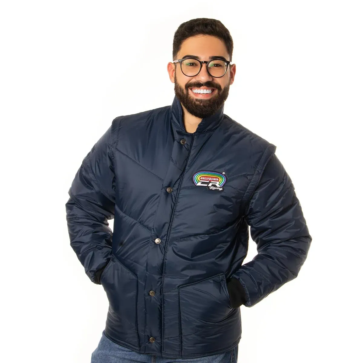 JAQUETA TRADICIONAL MASC CALIFORNIA RACING